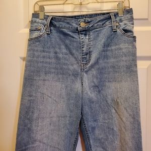 * New Direction Plus Size Capri Denim Jeans, Sz 20W